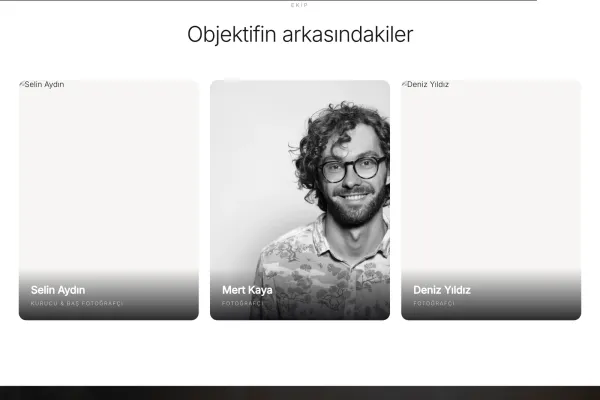 Fotoğrafçı ekibi